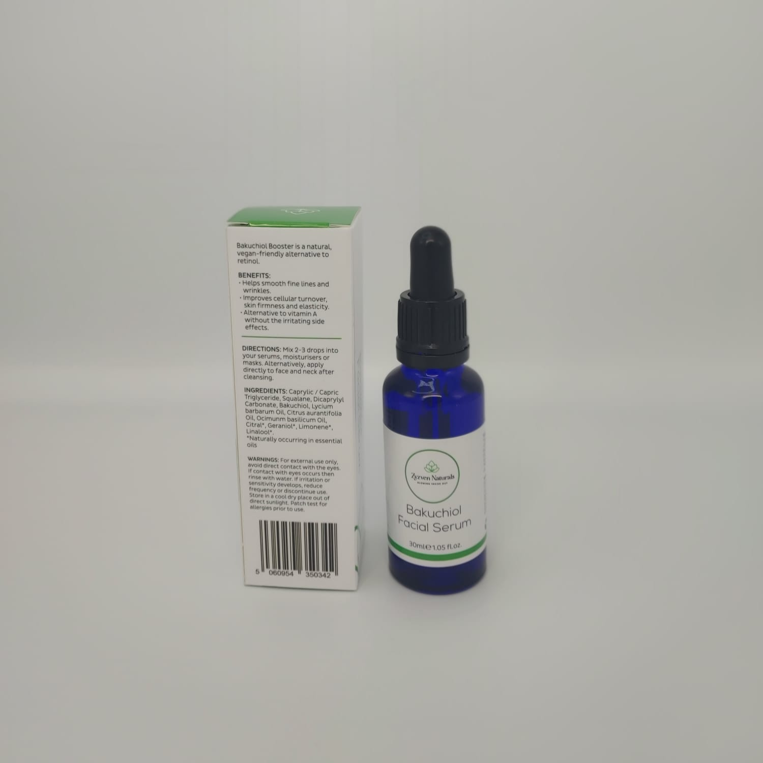 Zyzven Naturals Bakuchiol Booster Serum 30ml